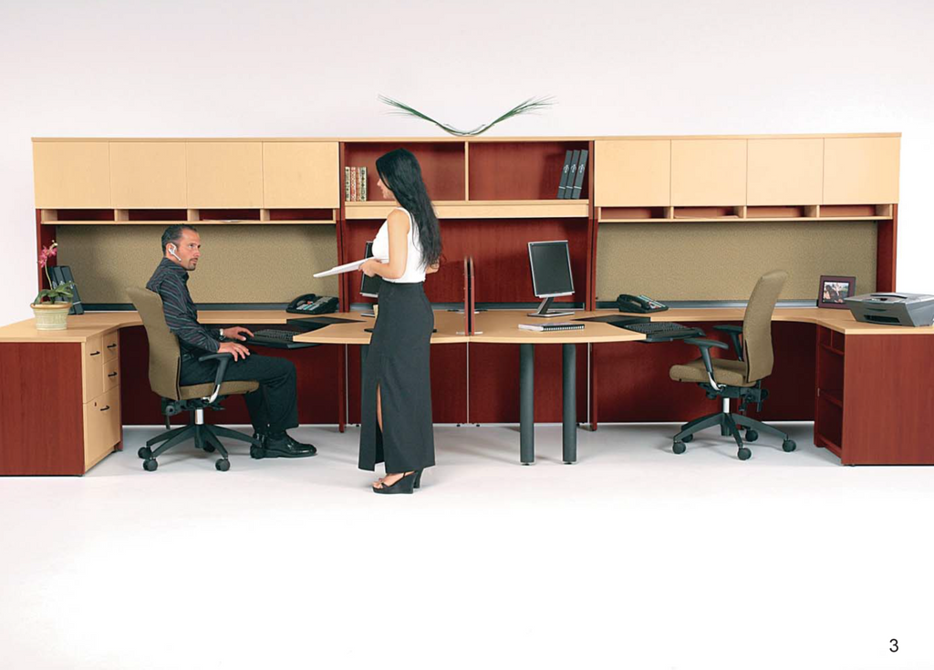 Systems Classique Shared Space - Office Furniture Heaven