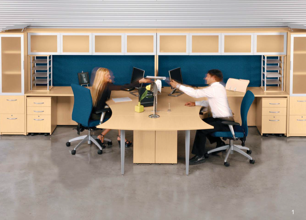 Systems Classique Shared Space - Office Furniture Heaven