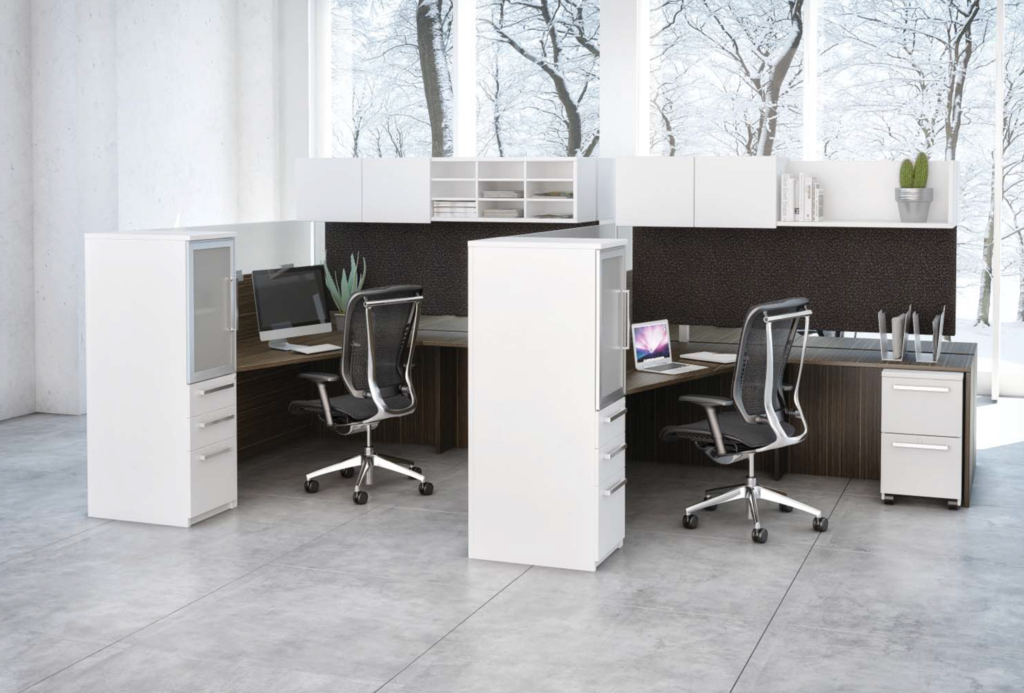 Desks Zen Open Office - Office Furniture Heaven