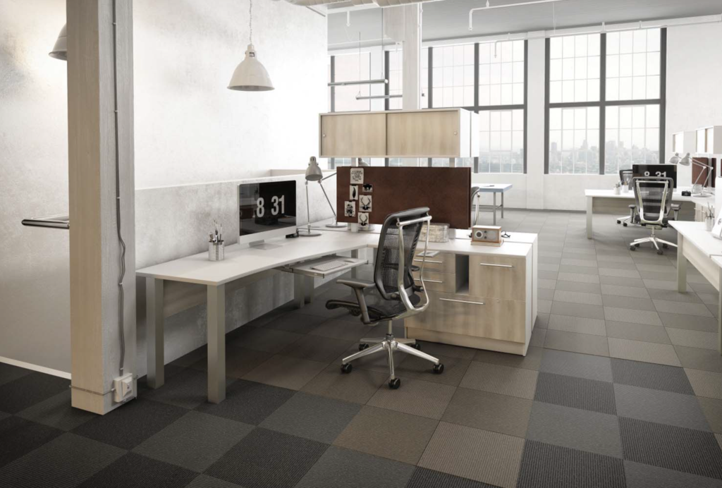 Desks Zen Open Office - Office Furniture Heaven