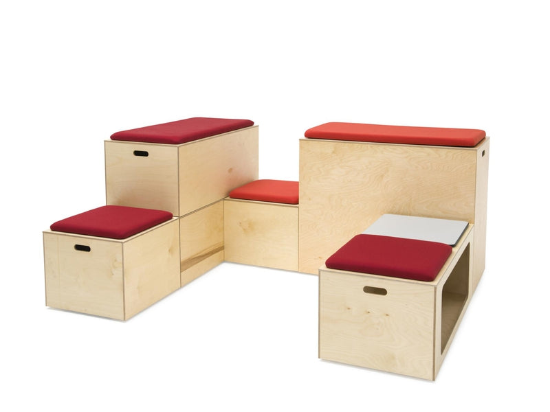 Lounge Seating Collaboration Bleachers - Office Furniture Heaven