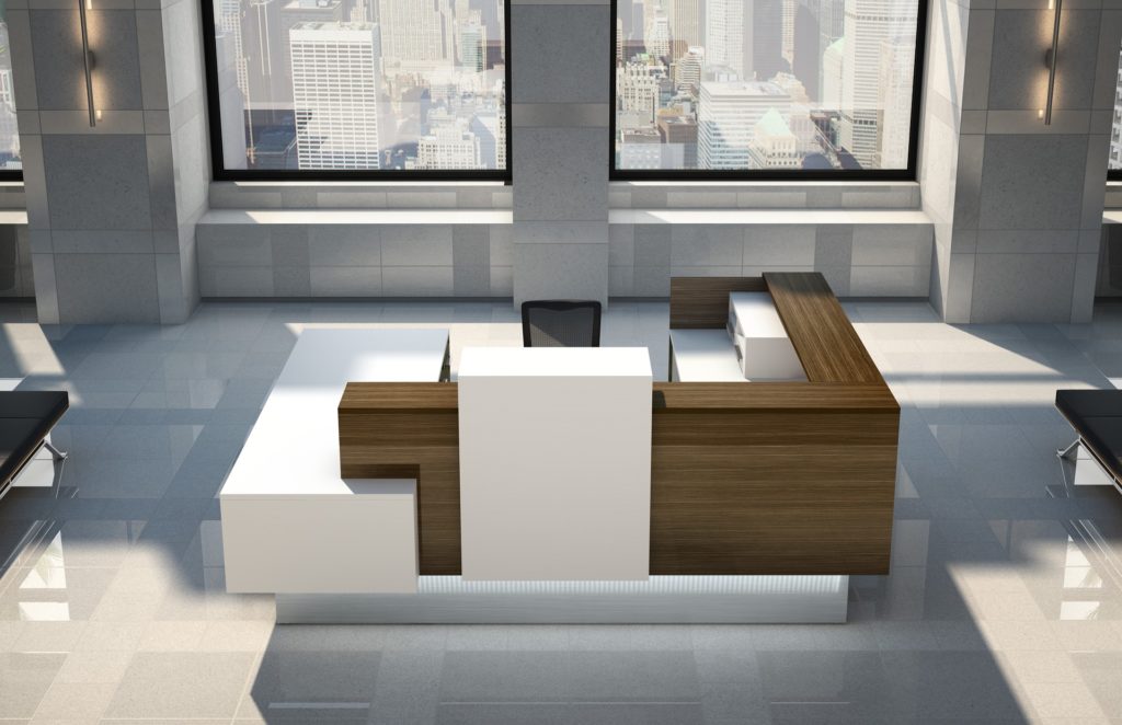 Desks Inbox Reception - Office Furniture Heaven
