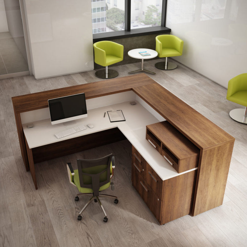 Desks M-Brace Reception - Office Furniture Heaven