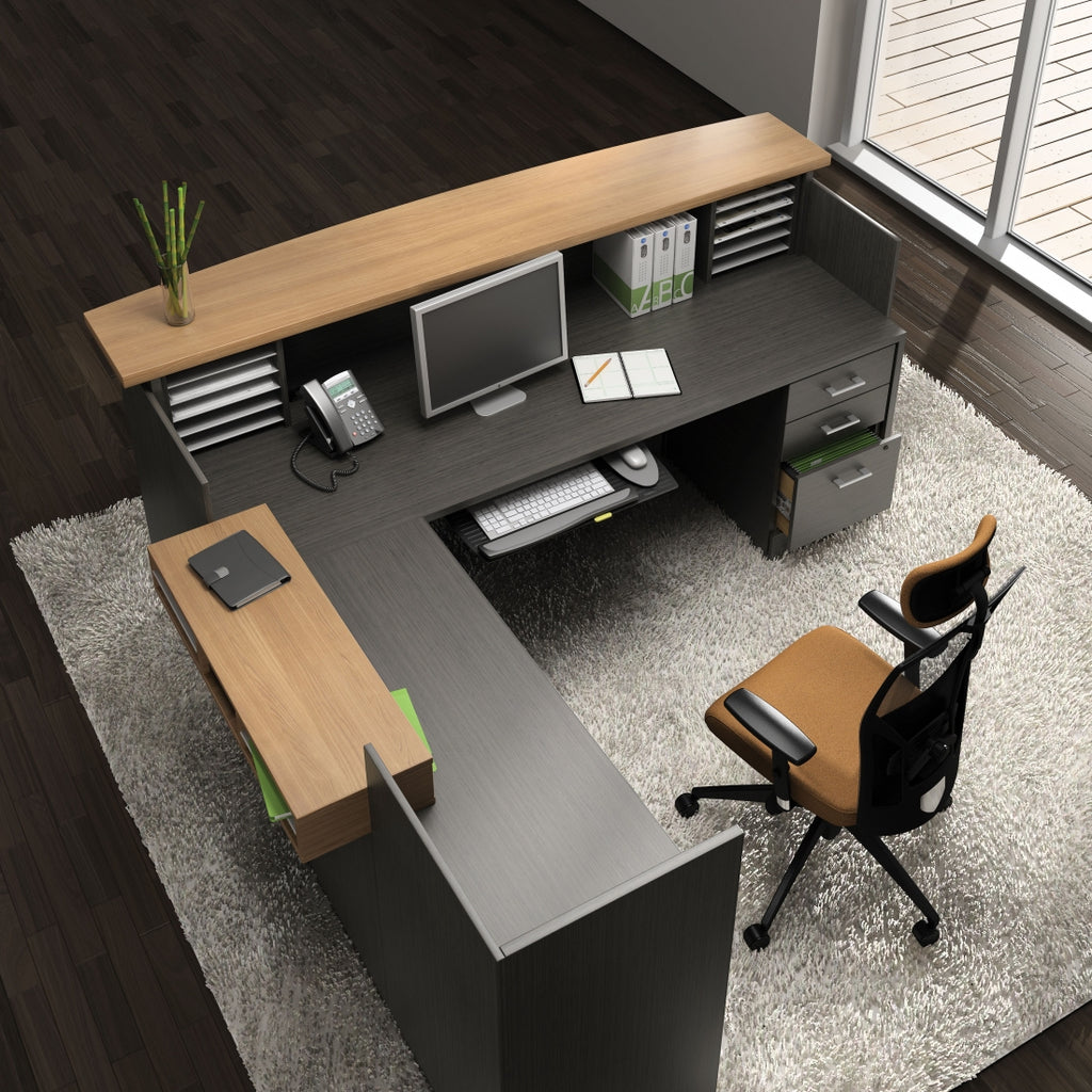 Desks Zira Reception - Office Furniture Heaven